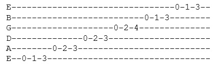 Guitar Tab